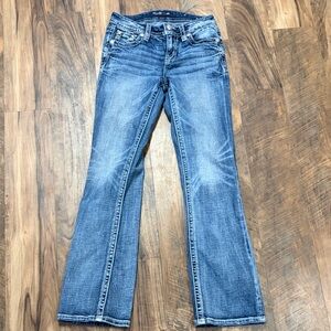 Miss Me Light Blue Boot Cut Jeans